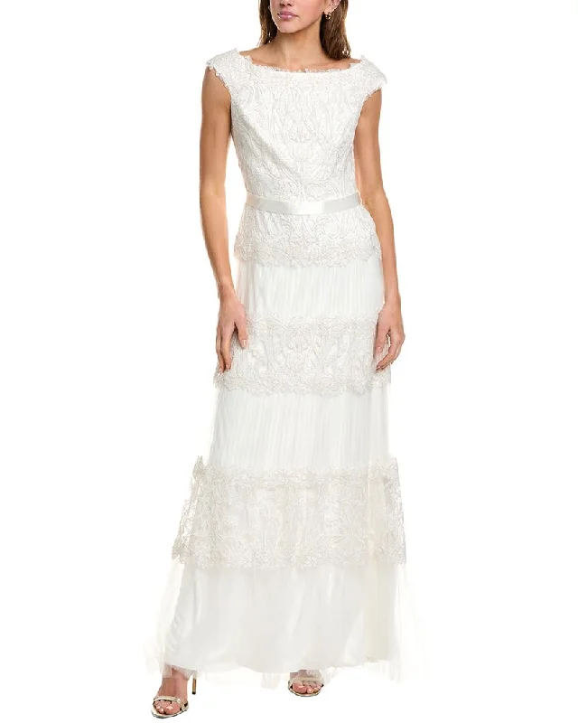 Women's High-Fashion Clothes Tadashi Shoji Solid Gown