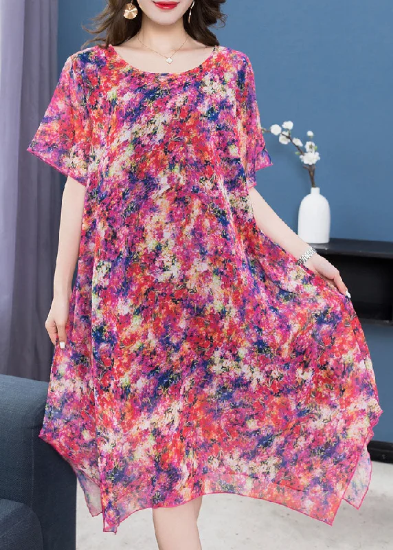 High-End Fashion, Low-End Prices – Sale Happening Now Boho Purple Print Asymmetrical Design Patchwork Chiffon Dresses Summer High-End Fashion, Low-End Prices – Sale Happening Now Boho Purple Print Asymmetrical Design Patchwork Chiffon Dresses Summer