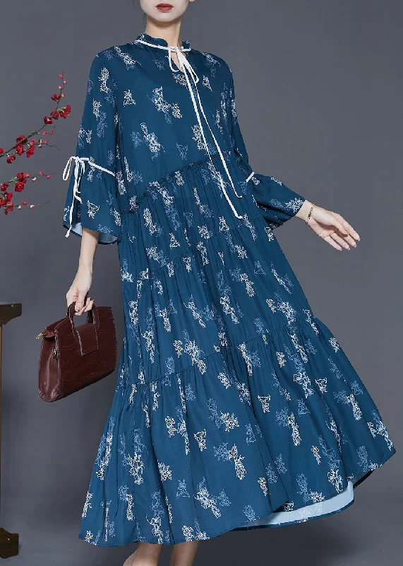 Exclusive Clothing Discounts – Upgrade Your Wardrobe For Less Women Navy Print Exra Large Hem Cotton Dresses Spring Exclusive Clothing Discounts – Upgrade Your Wardrobe For Less Women Navy Print Exra Large Hem Cotton Dresses Spring