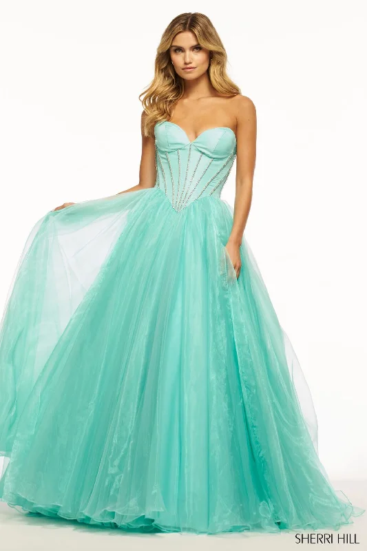 Rustic Countryside Charm Look Sherri Hill 56028 Dresses
