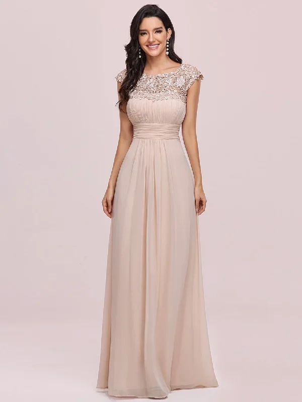 Comfortable Women's Clothing Bestsellers Wholesale Lacey Chiffon Evening Party Gowns Comfortable Women's Clothing Bestsellers Wholesale Lacey Chiffon Evening Party Gowns