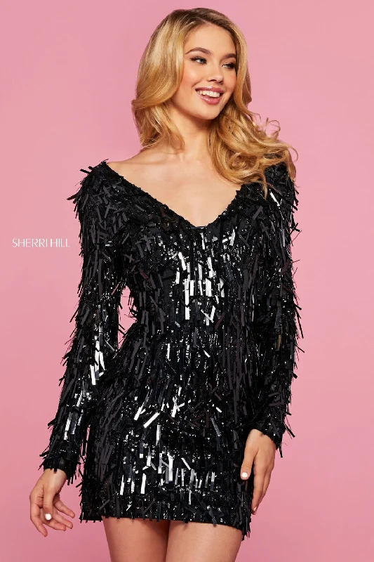Women's Elegant Clothes Sherri Hill 53615 Dress