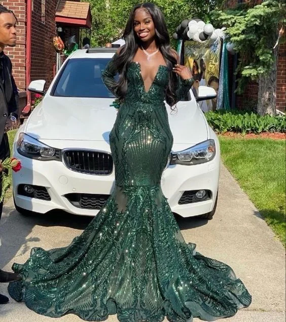 Online Boutique Stores V Neck Green Long Prom Dresses, Formal Gown Graduation Dresses S3018 Online Boutique Stores V Neck Green Long Prom Dresses, Formal Gown Graduation Dresses S3018