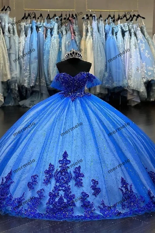 Casual Attire For Women Royal Blue Quinceanera Dresses Crystals Beading Applique Vestidos De 15 Anos Birthday Party Prom Gown Corset Casual Attire For Women Royal Blue Quinceanera Dresses Crystals Beading Applique Vestidos De 15 Anos Birthday Party Prom Gown Corset