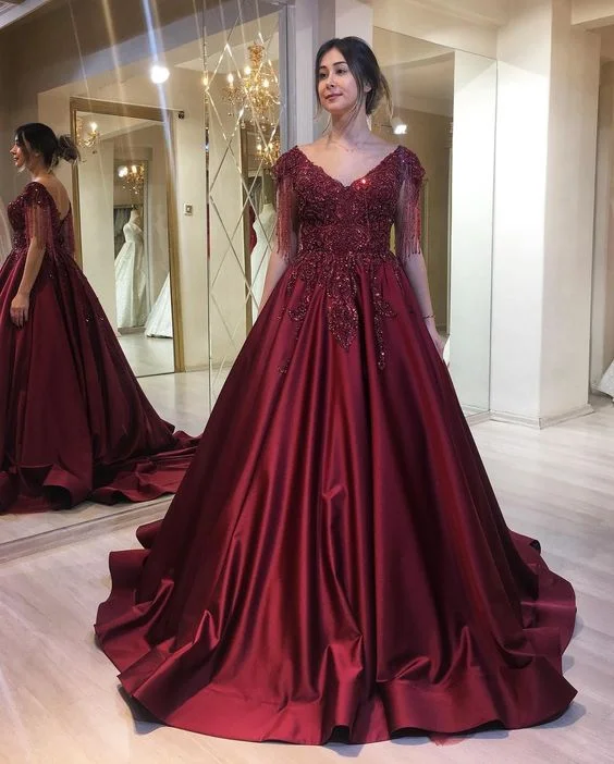 Women's Clothing For Casual Outings Burgundy Long Prom Dresses,Evening Gown,Party Dresses,Formal Dress S3502 Women's Clothing For Casual Outings Burgundy Long Prom Dresses,Evening Gown,Party Dresses,Formal Dress S3502