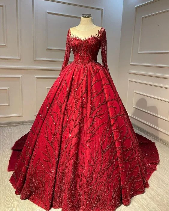Women's Clothing With Trendy Designs Red Ball Gown dress, evening gowns long prom dress S3485 Women's Clothing With Trendy Designs Red Ball Gown dress, evening gowns long prom dress S3485