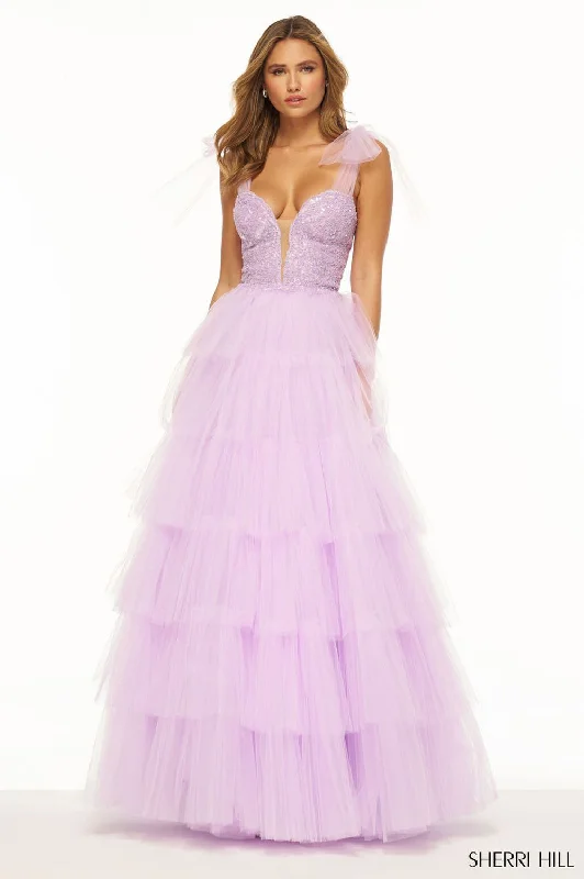 Break Fashion Norms Sherri Hill 56138 Dresses