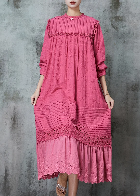 Fashion Sale Live Now – Upgrade Your Style For Less Rose Patchwork Linen Robe Dresses Ruffled Wrinkled Spring Fashion Sale Live Now – Upgrade Your Style For Less Rose Patchwork Linen Robe Dresses Ruffled Wrinkled Spring