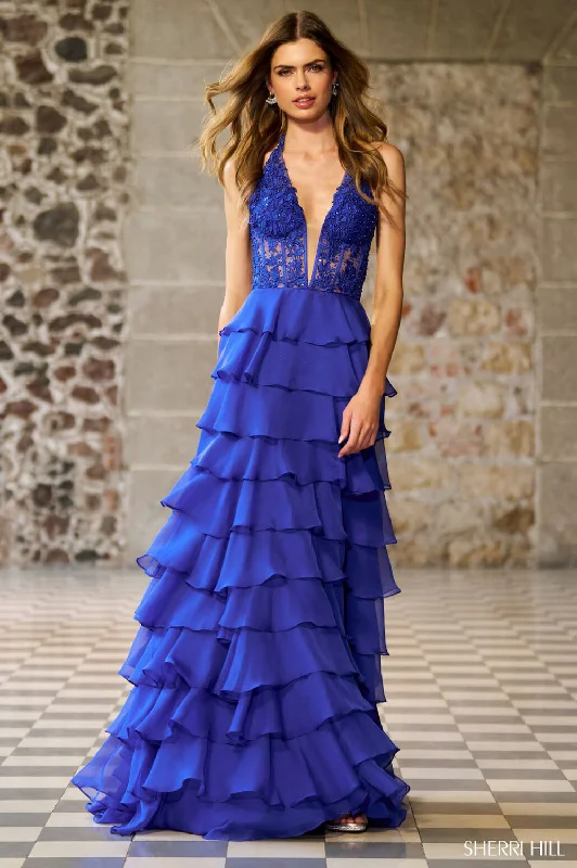 Coastal Beach - Inspired Style Sherri Hill 56656 Dresses