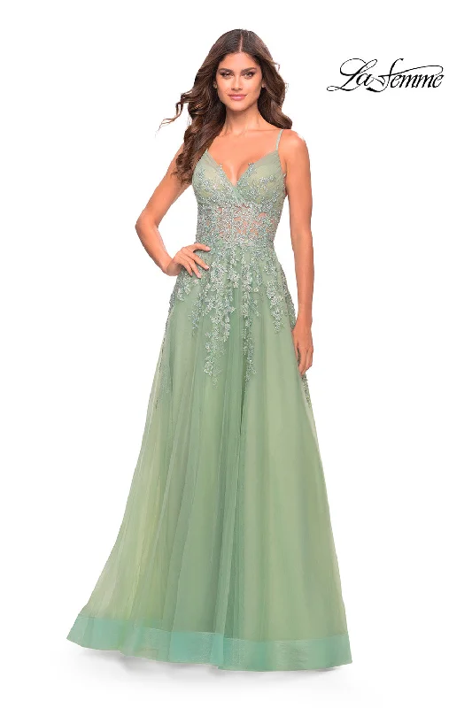 Dreamy Draping La Femme 31393 Dresses