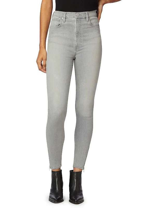 Classic Women's Apparel Centerfold Womens High Rise Ankle Skinny Jeans