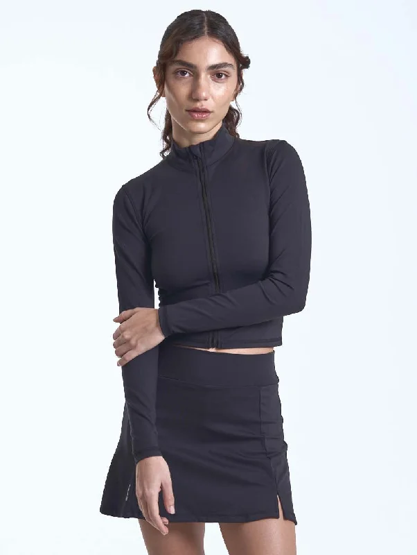 Effortless Chic for Women Millow Mock Neck Zip Up Jacket