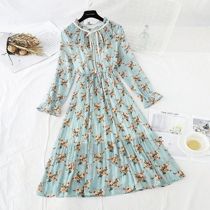 Chic Women's Clothing Online Retro floral Platycodon grandiflorum skirt fairy super xiansen series 3841 Chic Women's Clothing Online Retro floral Platycodon grandiflorum skirt fairy super xiansen series 3841