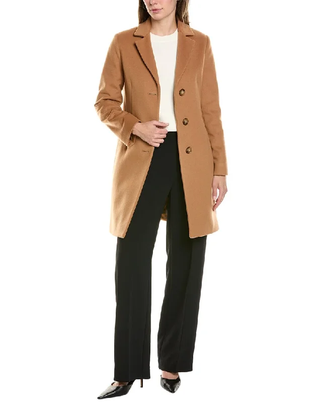 Women's Work Outfit Cinzia Rocca Wool & Cashmere-Blend Coat