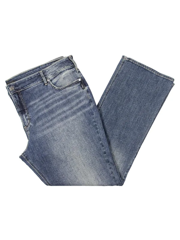Women's Resort Attire Plus Womens High Rise Medium Wash Bootcut Jeans