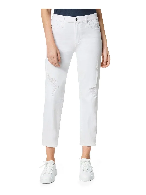 Women's Travel Attire The Scout Womens Slim Destroyed Boyfriend Jeans