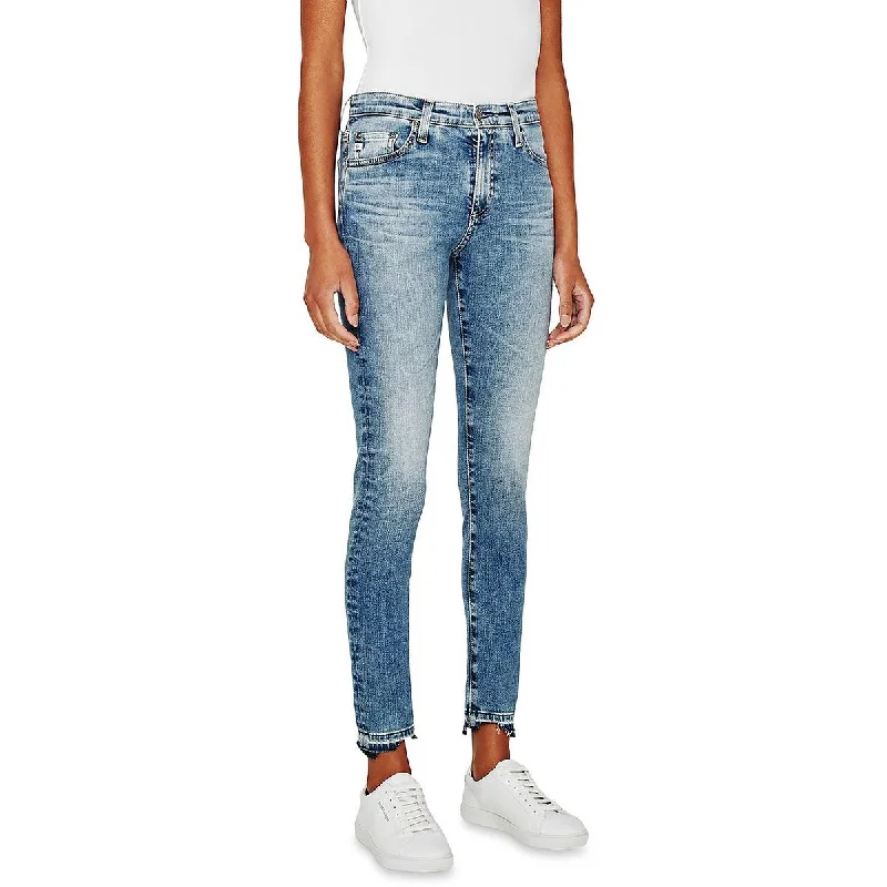 Women's Effortless Casual Outfit Farrah Womens High Rise Ankle Skinny Jeans