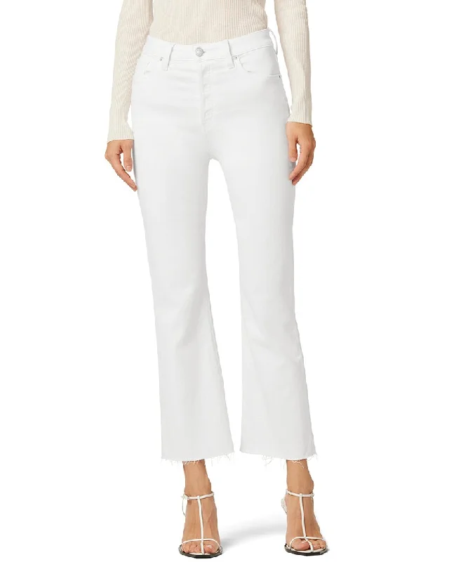 Workwear Fashion for Women HUDSON Jeans Faye Ultra High-Rise Bootcut Crop White Jean Workwear Fashion for Women HUDSON Jeans Faye Ultra High-Rise Bootcut Crop White Jean