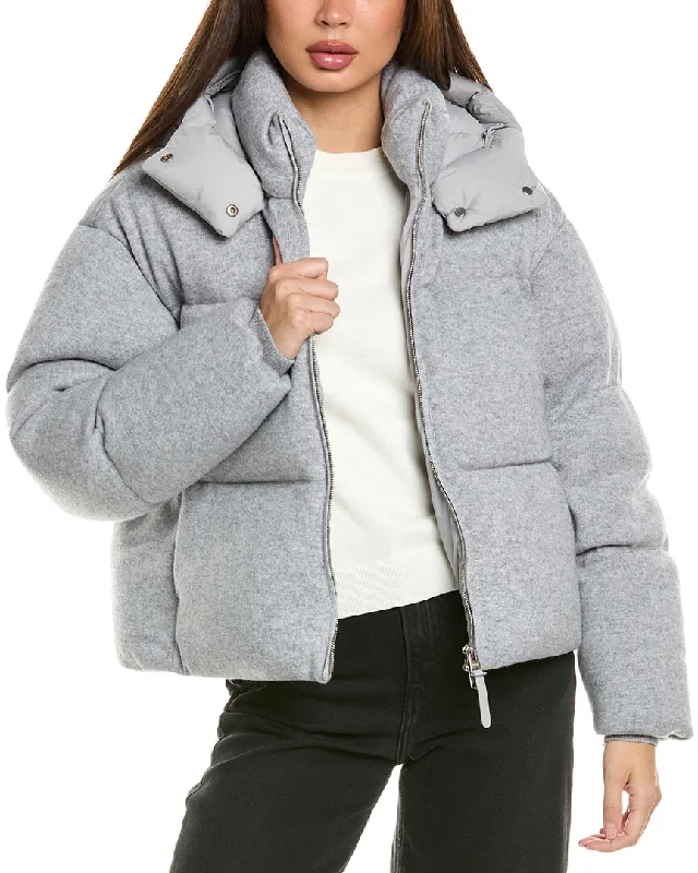 Best Online Women's Boutiques Mackage Tessyk Medium Wool & Cashmere-Blend Jacket