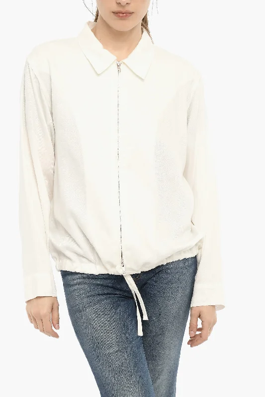 Timeless Women's Outfit Woolrich Twill FLUID Lightweight Overshirt