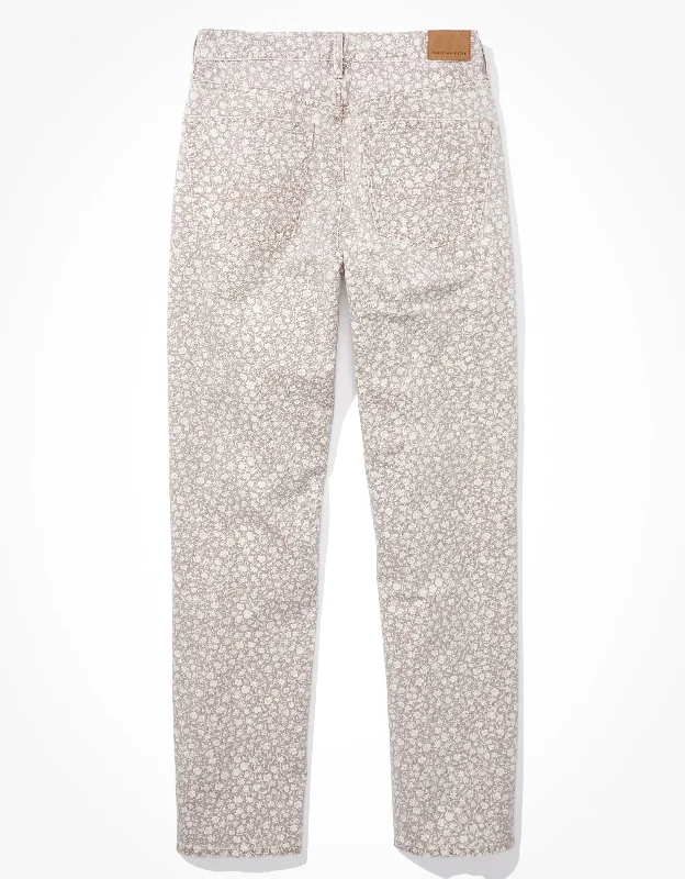 Luxury Women's Clothing AE Printed '90s Straight Jean