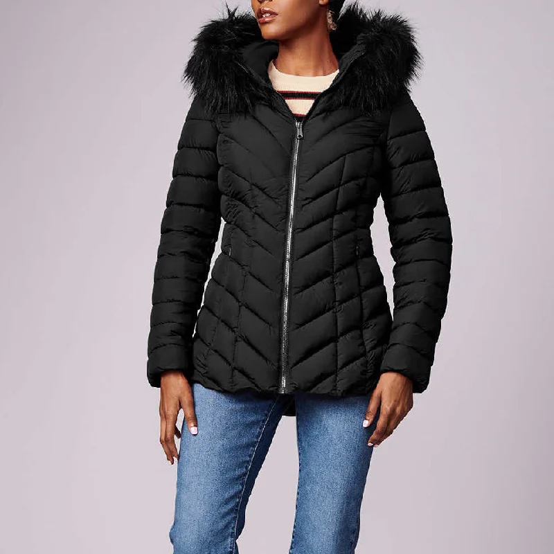 Women's Resort Attire Quilted Puffer Jacket
