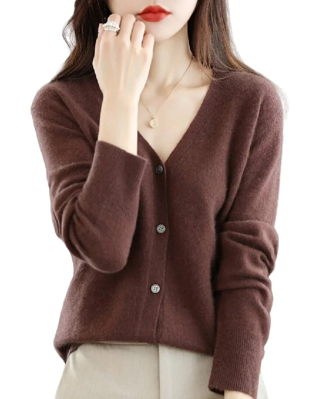 Women's Office Outfit ASNE Wool Cardigan