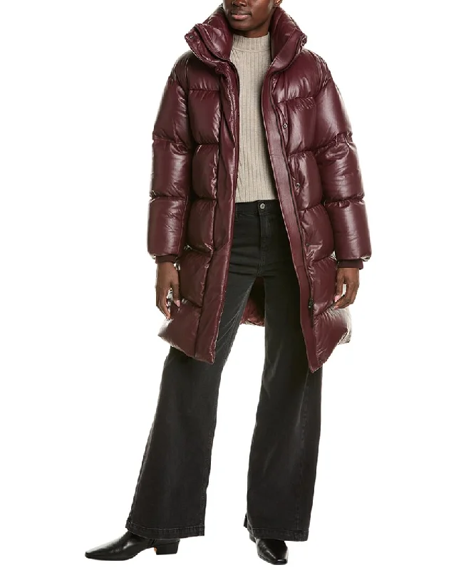 Boutique Dress Online Mackage Saya Quilted Leather Down Coat