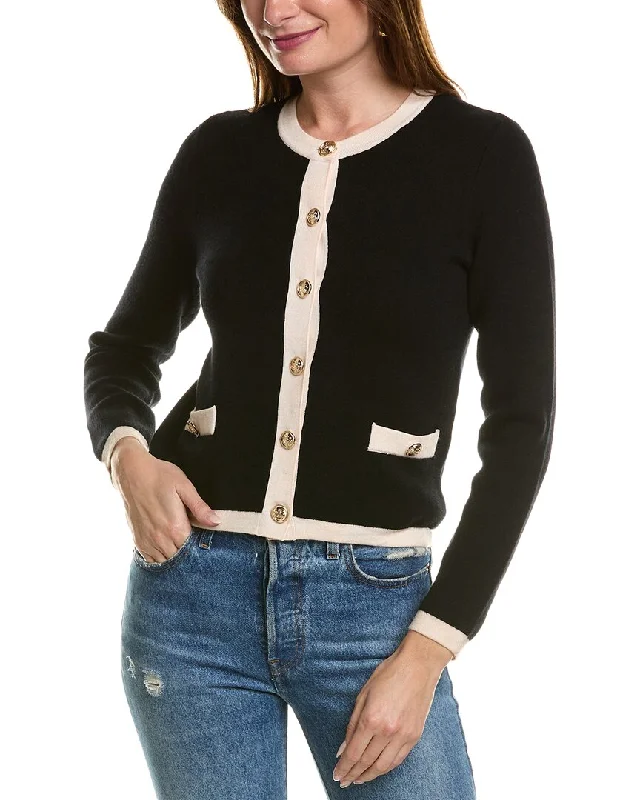 Elegant Women's Clothing T Tahari 3/4-Sleeve Cardigan