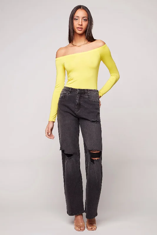 Women's Seasonal Attire JANIS - Wide Leg Pants - Vintage Black