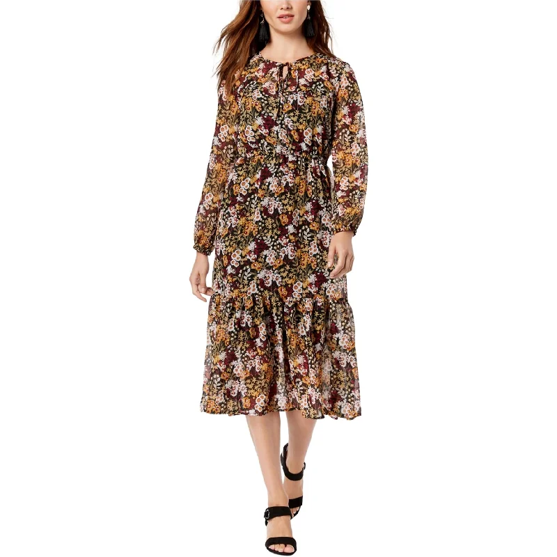Women's Romantic Outfit Maison Jules Womens Floral A-Line Dress