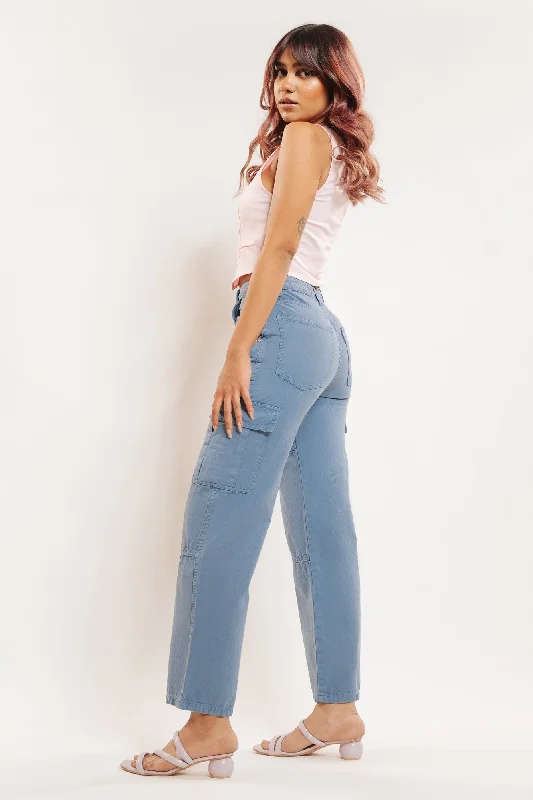 Women's Clothing for Every Occasion True Blue Cargo Jeans