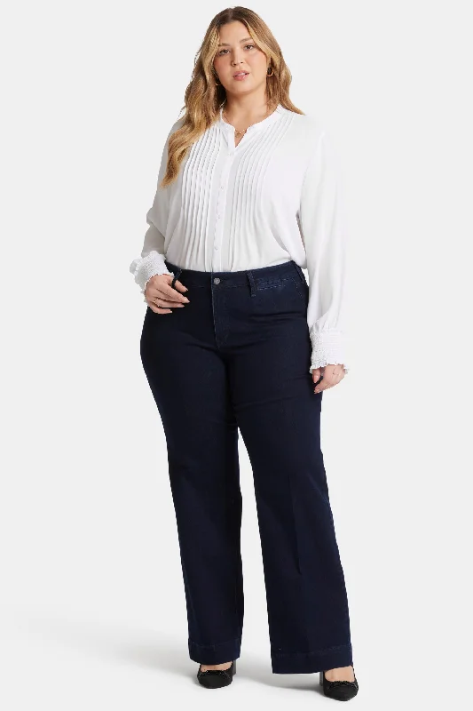 Women's Clothing Sets Teresa Trouser Jeans In Plus Size - Dark Enzyme