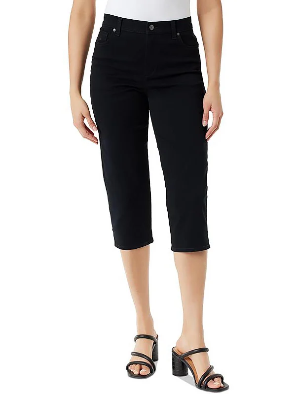 Women's Evening Wear Womens High Rise Slimming Capri Jeans
