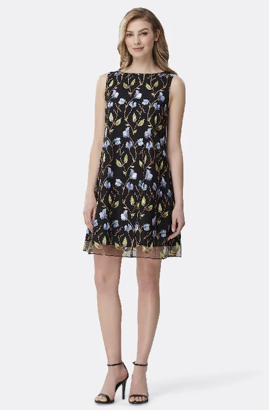 Women's Outerwear Garments Tahari Asl - Floral Embroidered Sleeveless Short Dress TLMU9WD703SC Women's Outerwear Garments Tahari Asl - Floral Embroidered Sleeveless Short Dress TLMU9WD703SC