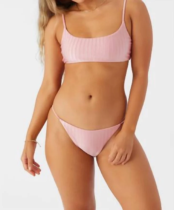 Women's Formal Wear Mizi Metallic Redondo Bottoms In Rose Eleg