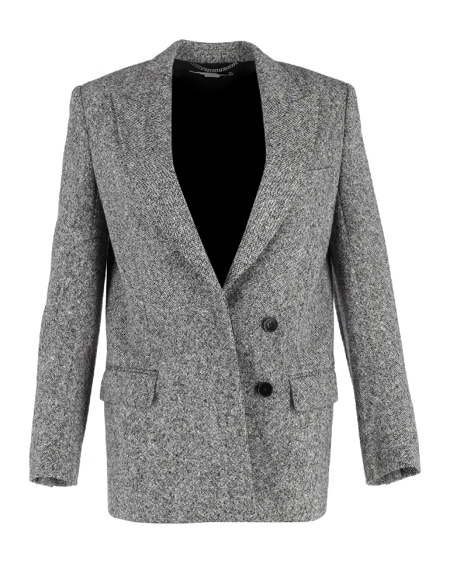 Timeless Women's Outfit Stella McCartney Coat on Grey Wool