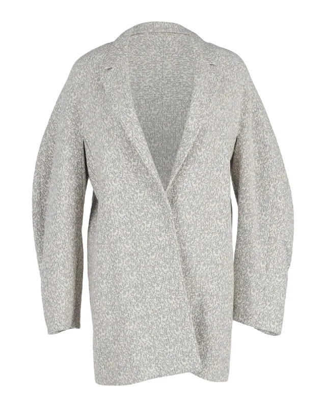 Formal Clothing For Women Joseph Tweed Coat in Grey Viscose