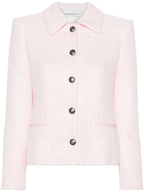 Stylish Women's Garments Alessandra Rich Women's Jackets Powder