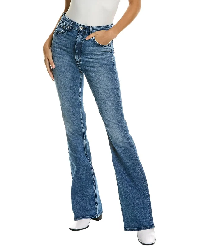 Women's Casual Attire rag & bone Casey Malibu High-Rise Flare Jean