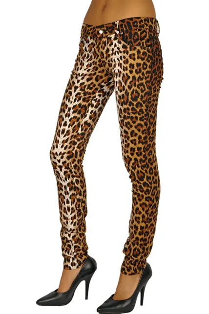 Women's Activewear for Exercise and Sports Jungle Jeans Leopard Print