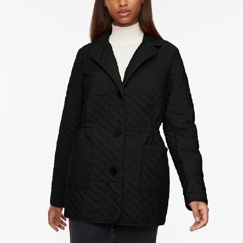 Women's Professional Attire Quilted Blazer