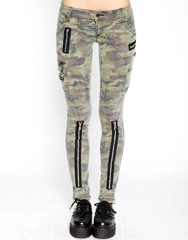 Affordable Women's Fashion Exploited Pant Camo Print