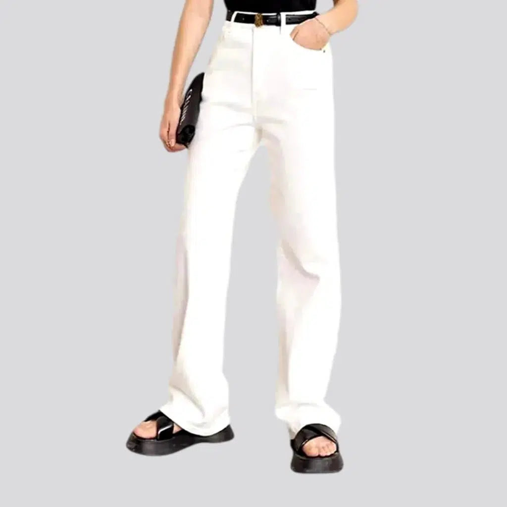 Timeless Women's Garments Monochrome women's jeans