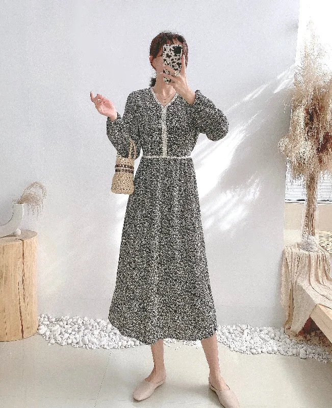 Women Clothing Floral dress lace up waistband temperament with bottom skirt inside 4072 Women Clothing Floral dress lace up waistband temperament with bottom skirt inside 4072