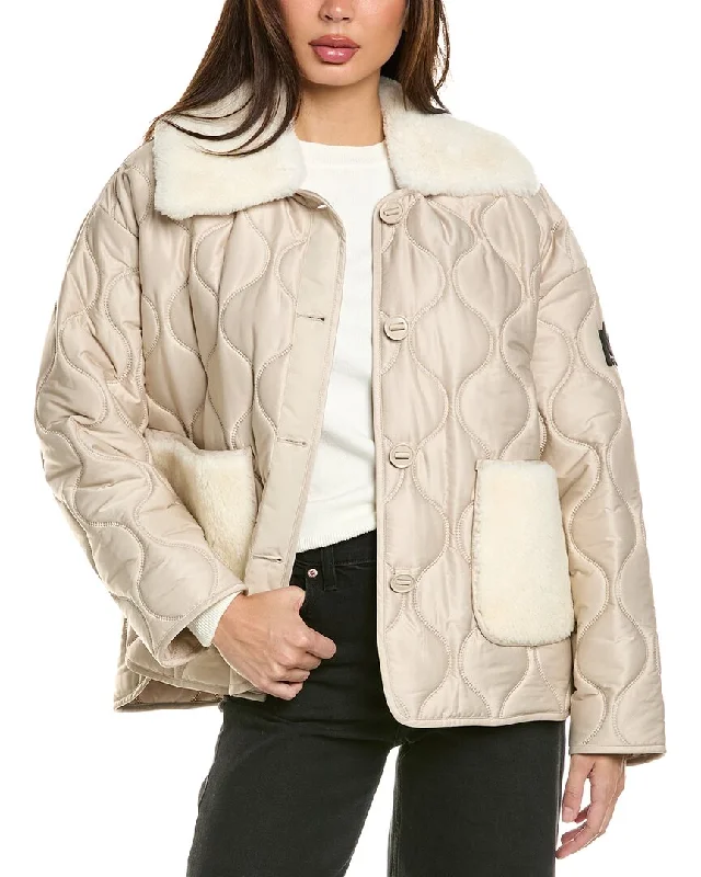 Big Sale Event Mackage Kenzy Wool Shearling Jacket