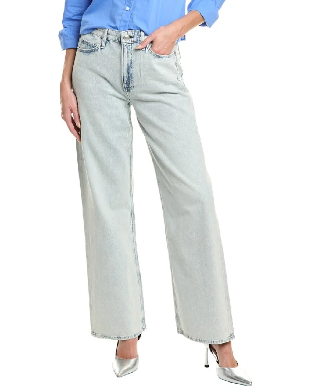 Women's Professional Attire rag & bone Logan Icefall Wide Leg Jean