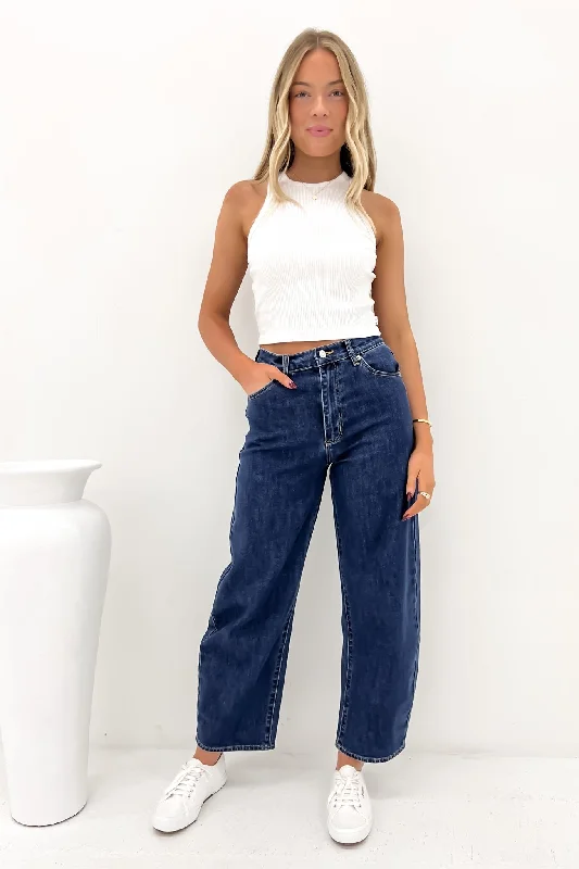 Affordable Women's Garments Gigi Barrel Jean Forever Blue