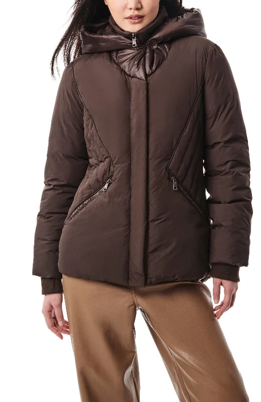 Women's Vintage Attire Short Heavy Puffer