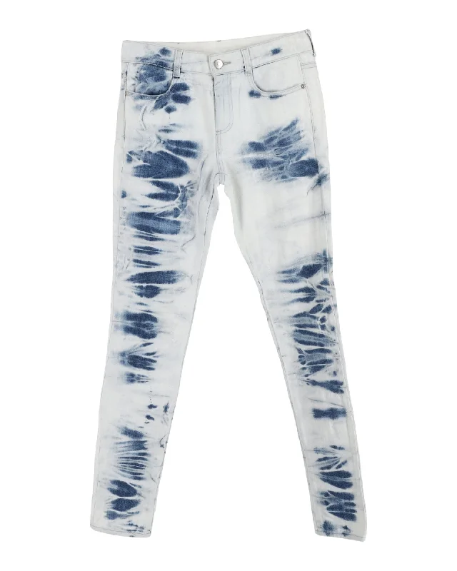 Casual Fashion Trends for Women Stella McCartney Mid-Rise Jeans in Light Blue Cotton Casual Fashion Trends for Women Stella McCartney Mid-Rise Jeans in Light Blue Cotton